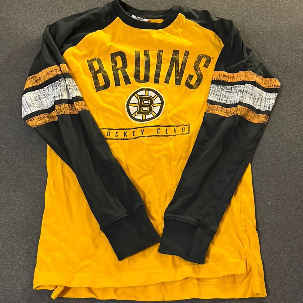 Women’s long sleeve oversized Bruins shirt